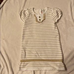 Girl sparkle sweater dress
